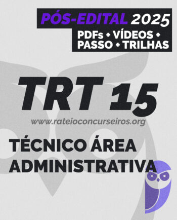 Rateio TRT 15 Técnico