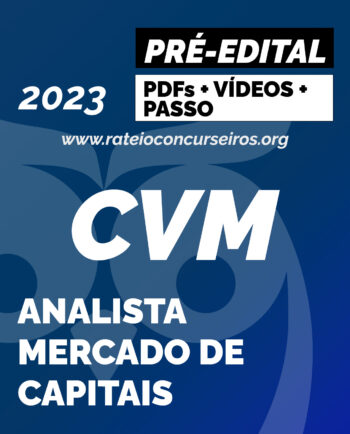 CVM Analista de Mercado de Capitais Pré-Edital 2023