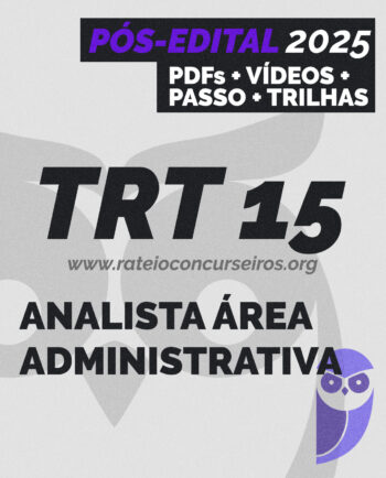 TRT 15 Analista Administrativo