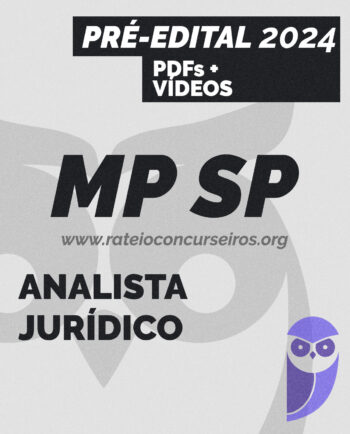 Rateio MP SP Analista Jurídico