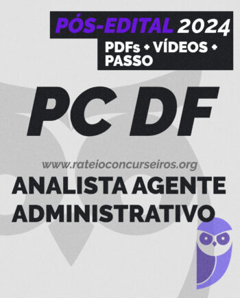 Rateio PC DF Analista Agente Administrativo