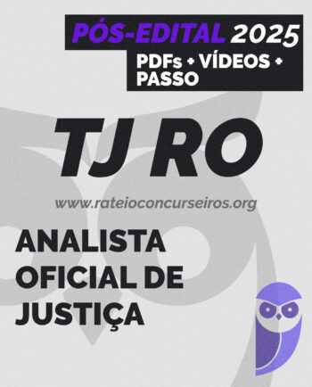 Rateio TJ RO Oficial de Justiça