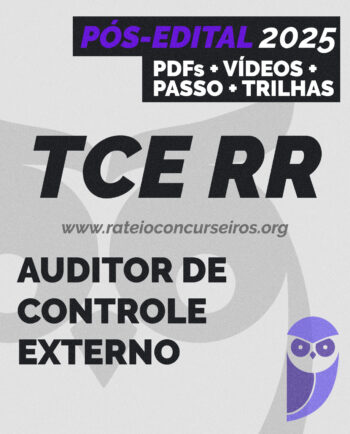 Rateio TCE RR Auditor Pós-edital