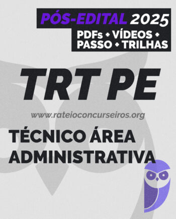 Rateio TRT PE Pós-edital