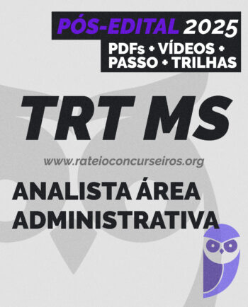 Rateio TRT 24 Analista Pós-edital