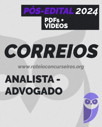 Rateio Correios Advogado Pós-edital