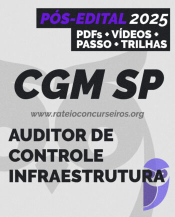 Rateio CGM SP Auditor de Controle