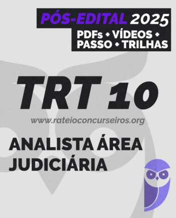 Rateio TRT 10ª Região Analista
