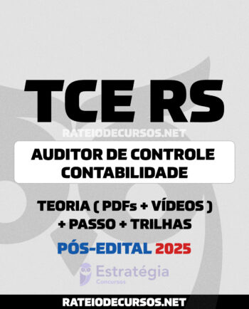 Rateio TCE RS Contabilidade Pós-edital