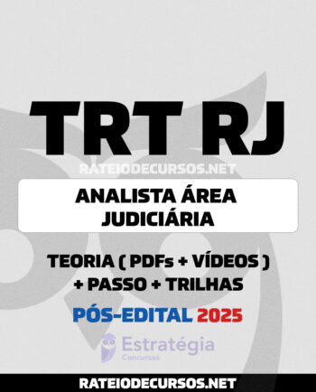 Analista TRT RJ Pós-edital