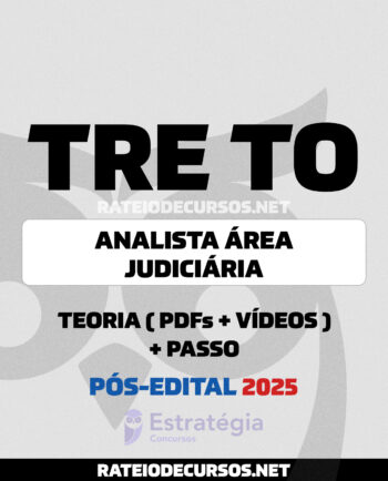 TRE TO Analista Pós-edital