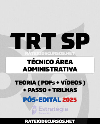 TRT SP Técnico Pós-edital