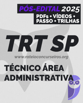 Rateio TRT 2 Técnico Pós-edital