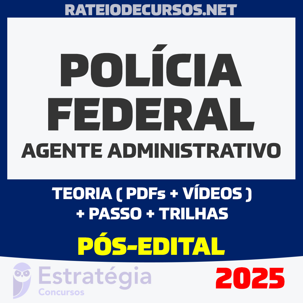 Rateio PF Agente Administrativo