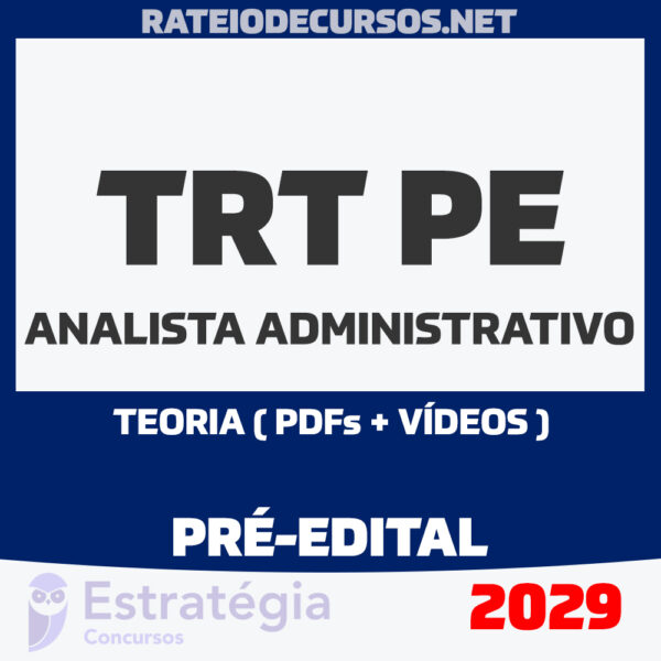 Rateio TRT 6 Analista