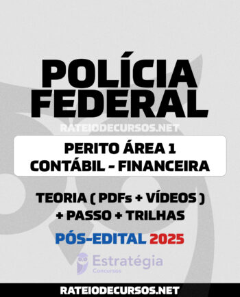 PF Perito Área 1 Pós-edital