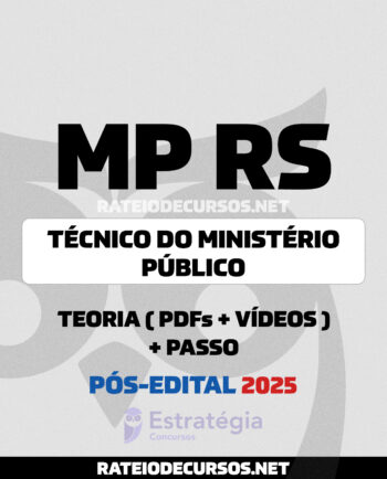 MP RS Técnico Pós-edital
