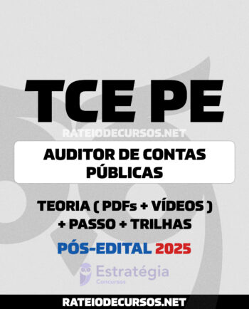 Rateio TCE PE Auditor