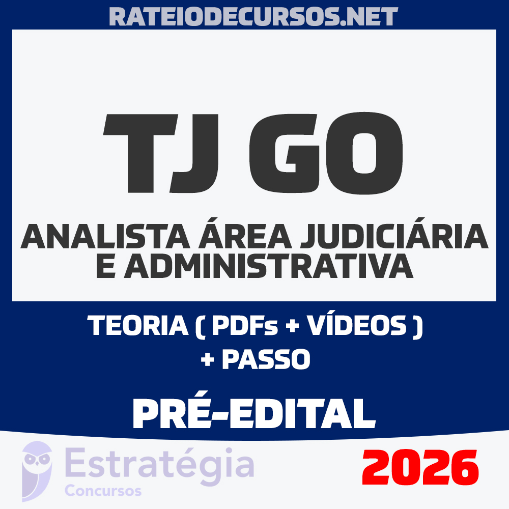 Rateio TJ GO Analista