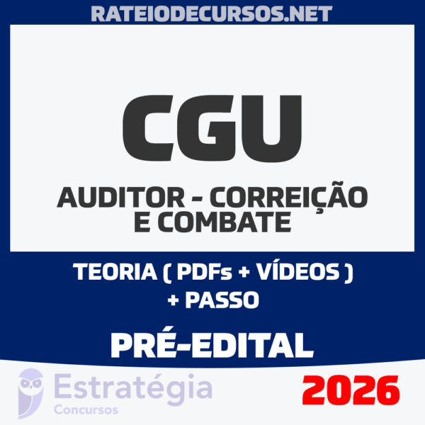 Rateio CGU Auditor 2026