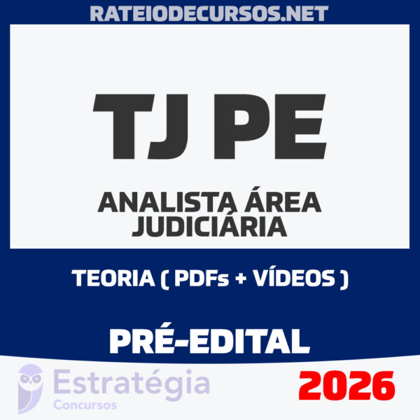 Rateio TJ PE Analista