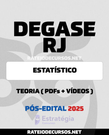 Rateio DEGASERJ Pós-edital 2025