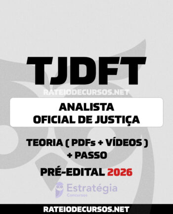 Rateio TJDFT Analista Oficial de Justiça Avaliador