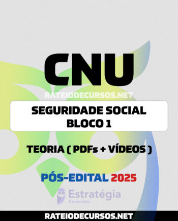 Rateio CNU Seguridade Social Bloco 1