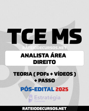 Rateio Analista TCE MS Área Direito