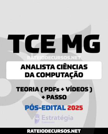 TCE MG Analista Ciência da Computação Pós-edital