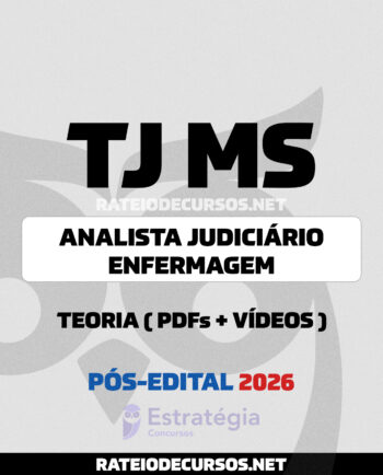 Rateio TJ MS Analista Judiciário Enfermeiro Pós-Edital