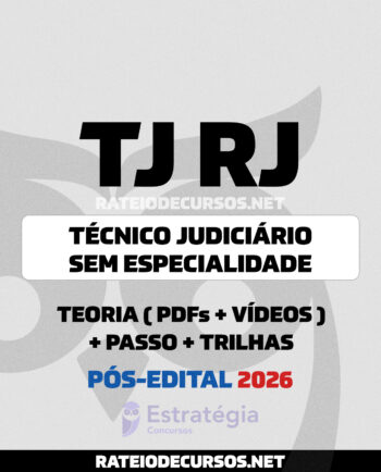 TJ RJ Técnico Judiciário Sem Especialidade 2026