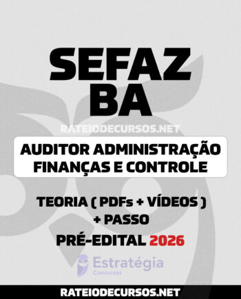 Rateio SEFAZ BA Auditor Administração Finanças
